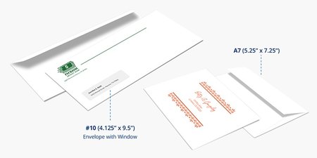1-Color Envelope Printing