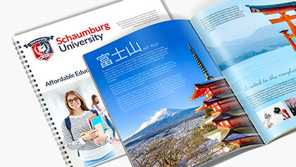 Saddle-Stitch Booklet Printing