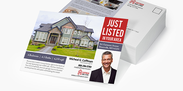 Postcard for Real Estate - Just Listed