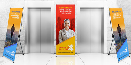 Entrance X-Stand Banners