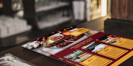 Dine-In Menus Application