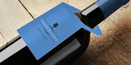 Bottle Neck Hang Tag In Action