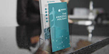 Spot UV Rack Cards Application