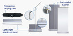 Deluxe Retractable Banners Hardware