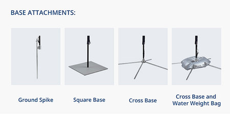 Feather Flags Base Attachments