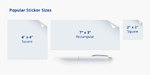 Vinyl Bumper Stickers Sizes