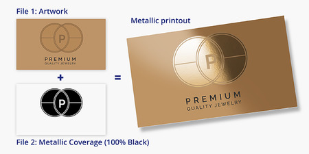 Metallic Sales/Data Sheet Artwork Layer