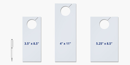 Door Hangers Sizes