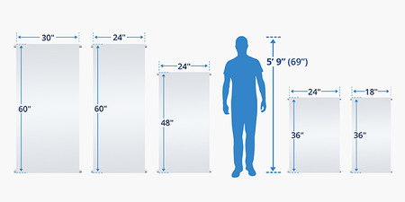 Pole Banner sizes