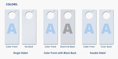 Door Hanger Colors