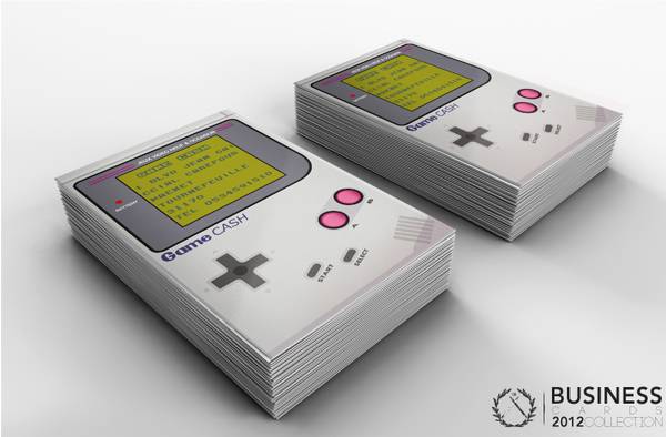 2 - Game Cash (unofficial) Game Cash Business Card Design