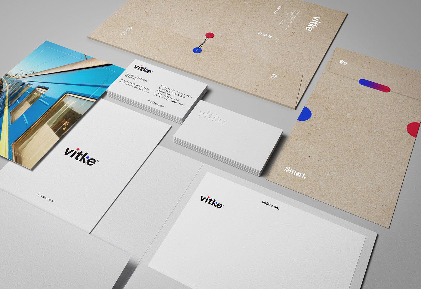 Corporate identity of Vitke Corporate Brand Identity - Vitke