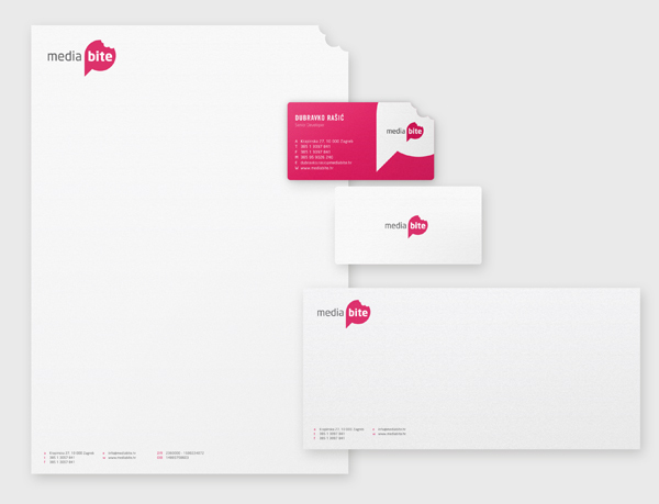 Corporate identity of Media Bite Corporate Identity - Media Bite
