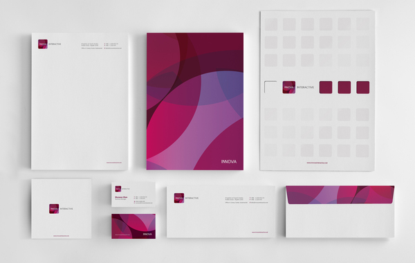 Corporate branding for Innova Interactive Corporate Branding Package - Innova Interactive