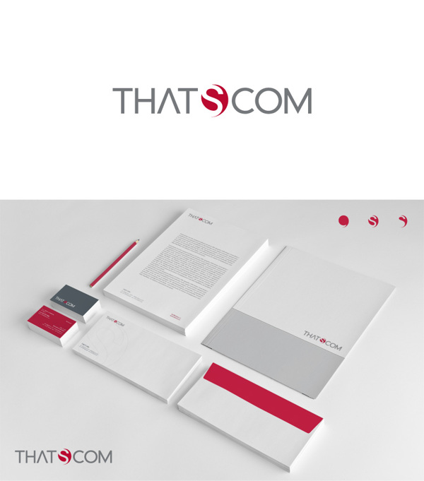 Corporate branding for ThatsCom Corporate Identity - ThatsCom