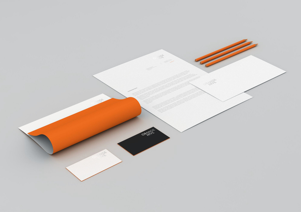 Corporate branding for Orange Hive Corporate Branding Examples - Orange Hive