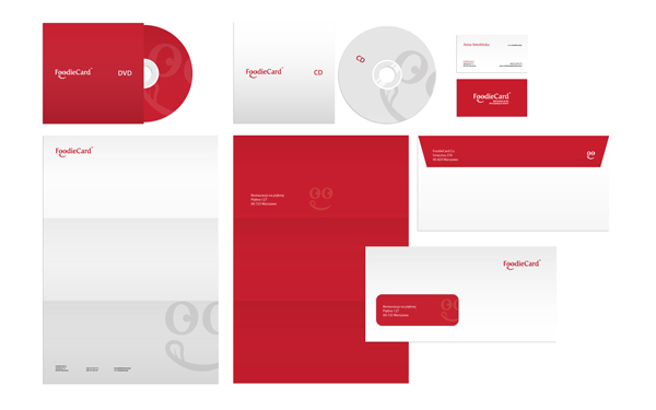 Corporate branding for FoodieCard Corporate Brand Identity - FoodieCard