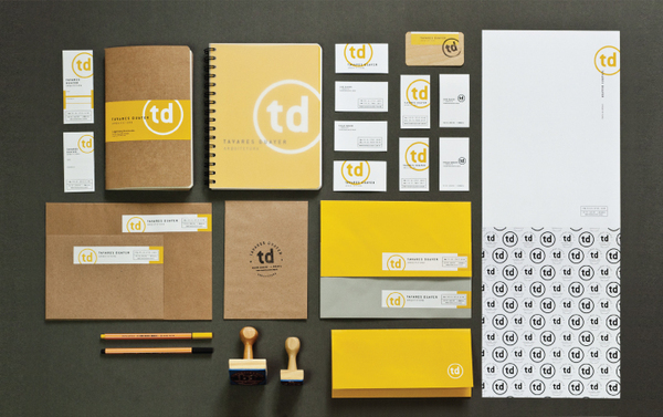 Design inspiration from Tavares Duayer Arquitetura Corporate Identity Branding - Tavares Duayer Arquitetura