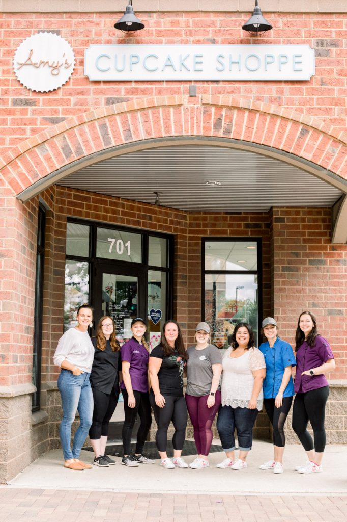 Bakers and staff of Amy’s Cupcake Shoppe 