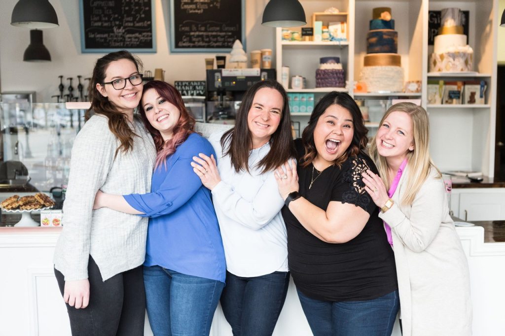 Amy’s staff and bakers 