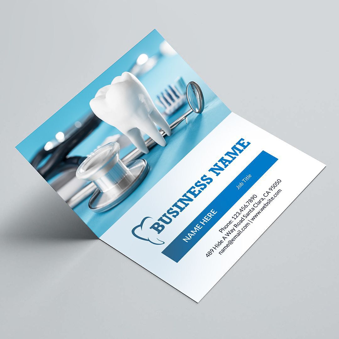 well designed business card