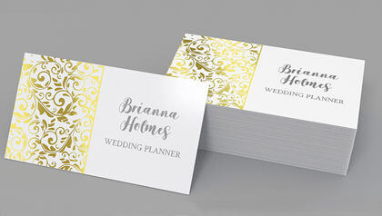 Foil Business Cards