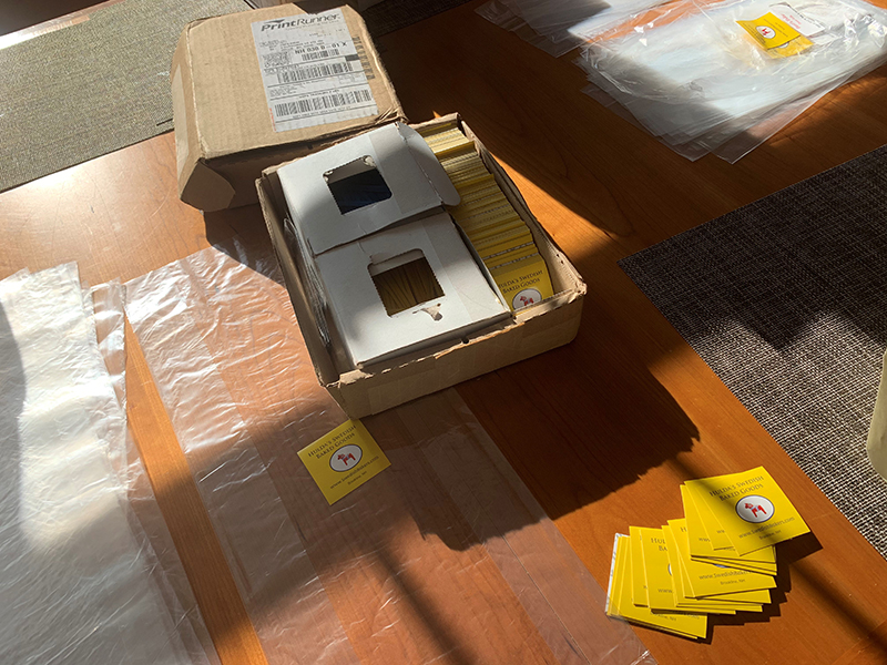 PrintRunner custom label for Hulda’s Swedish Baked Goods