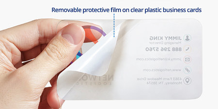 Plastic Business Cards Protective Film