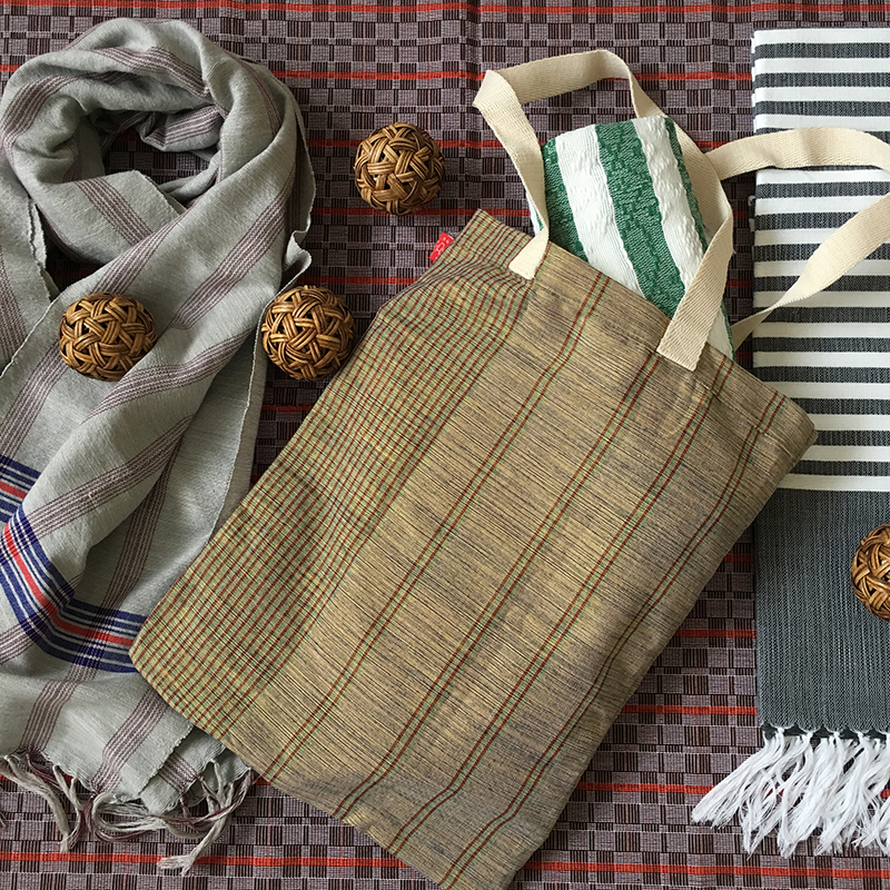 Bag, scarves, personal Inabel products