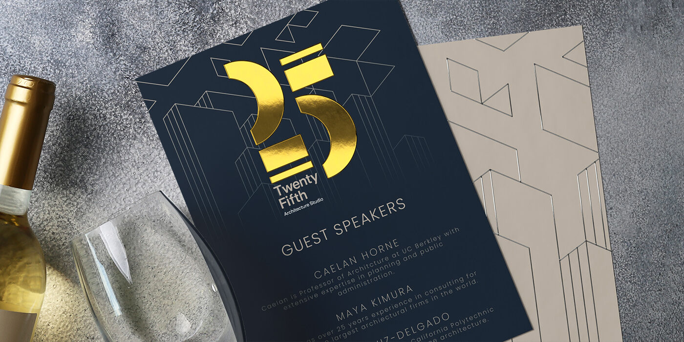 Raised Foil Postcards