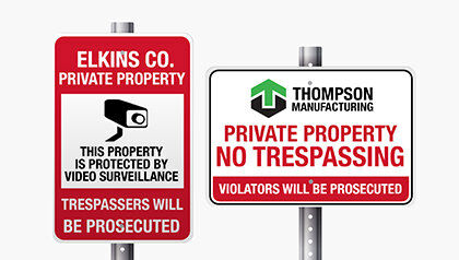 Property Signs