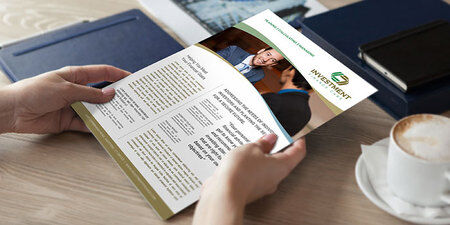 color printed sales sheets