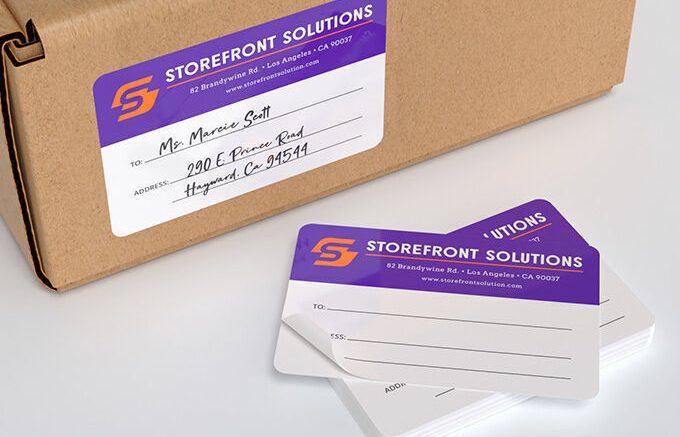 custom shipping labels