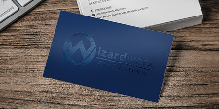 Spot UV Business Cards In Action