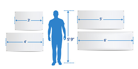 Vinyl Banner Size Chart