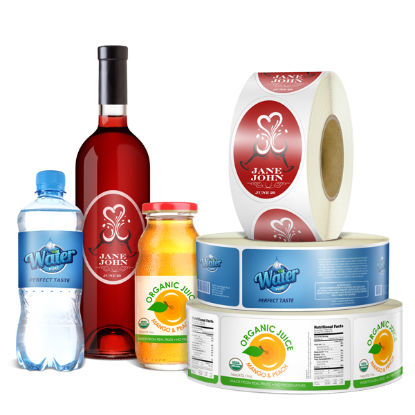 Roll Beverage Labels Roll Beverage Labels